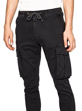 Pantalon cargo Pepe Jeans Jarrel Gris pour Homme
