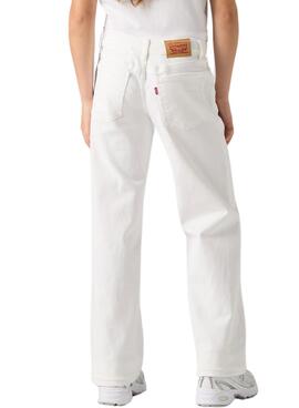 Jean Levi's Wide Leg blanc pour fille