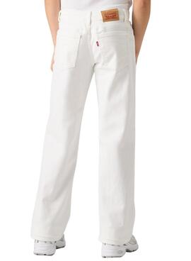 Jean Levi's Wide Leg blanc pour fille