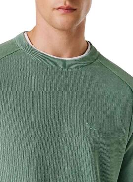 Maillot Pepe Jeans Fleet vert pour homme