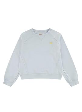 Sweat-shirt Levi's Meet And Greet bleu pour fille