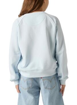 Sweat-shirt Levi's Meet And Greet bleu pour fille