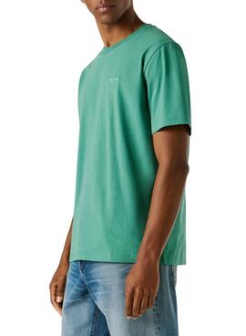 T-shirt Pepe Jeans Connor vert pour homme