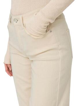 Pantalon en jean Only Blush beige pour femme