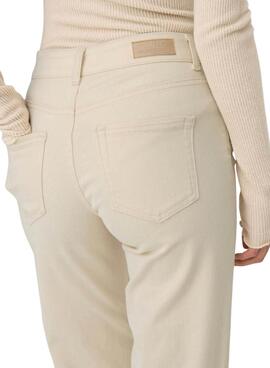 Pantalon en jean Only Blush beige pour femme