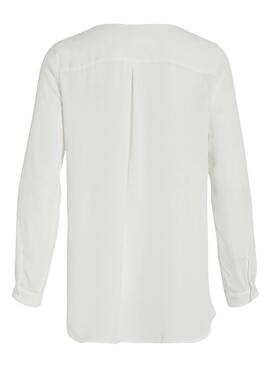 Chemise Vila Lucy blanc pour femme