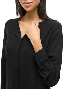 Chemise Vila Lucy noire pour femme