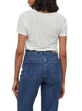 T-shirt Vila Noel blanc pour femme