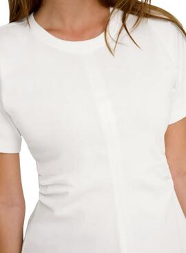 T-shirt Only Marie blanc pour femme