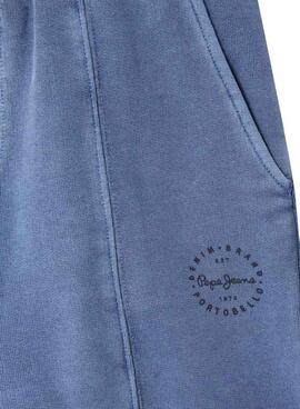 Bermudes Pepe Jeans William bleu pour garçon