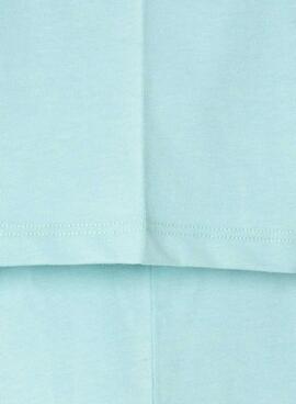 T-shirt Pepe Jeans New Arta logo bleu clair pour garçon