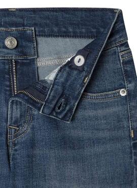 Jean Pepe Jeans Cashed Straight bleu pour garçon