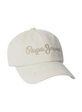 Casquette Pepe Jeans Alix pour enfants beige