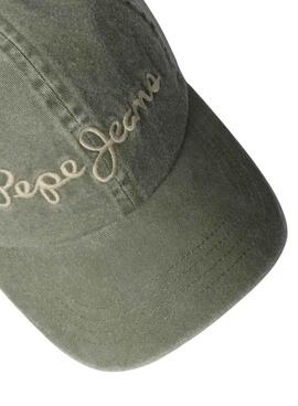 Casquette Pepe Jeans Alix verte pour enfants