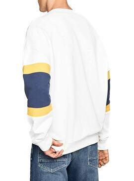 Sweat Pepe Jeans Lorne Blanc Pour Homme