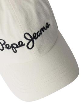 Casquette Pepe Jeans Alix blanche pour fille