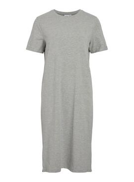 Robe Vila Nora grise pour femme