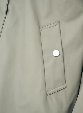 Imperméable Only Elisa vert pour femme