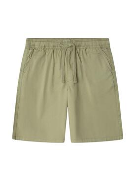 Bermudes Pepe Jeans Stephen vert pour enfant.