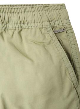 Bermudes Pepe Jeans Stephen vert pour enfant.