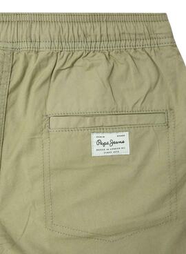 Bermudes Pepe Jeans Stephen vert pour enfant.