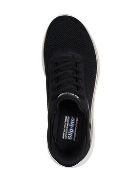 Chaussures Skechers BOBS Squad noir pour femme