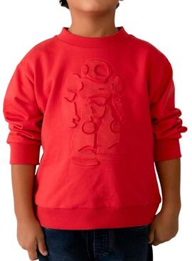 Sweat Mayoral Rouge Astronaute pour garçon