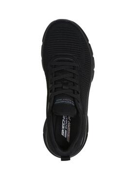 Chaussures Skechers BOBS Sport B Flex Hi noir pour femme