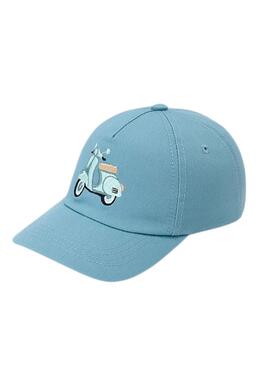 Casquette Mayoral bleue pour garçon et fille