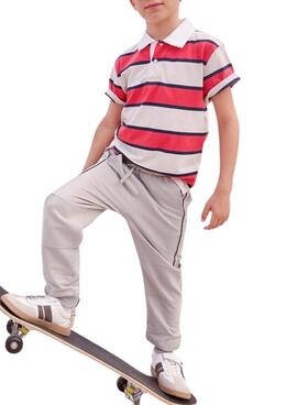 Pantalon gris Mayoral pour garçon