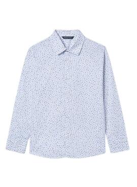 Chemise Mayoral à motif feuilles pour garçon