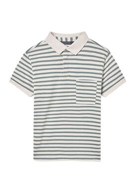 Polo à rayures pour garçon
