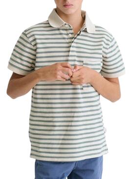 Polo à rayures pour garçon