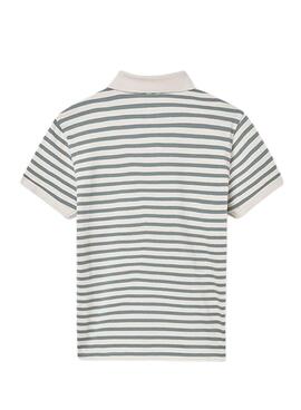 Polo à rayures pour garçon