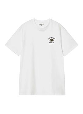 T-shirt Carhartt Wild Life blanc pour homme