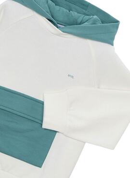 Sweat à capuche Mayoral Pullover assorti pour garçon