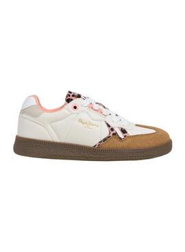 Chaussure Pepe Jeans Ball Wild blanche pour fille