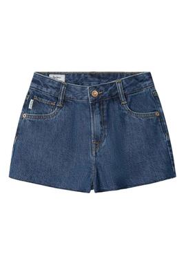 Jupe Pepe Jeans A-Line bleue courte pour fille