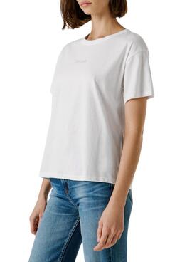 Maillot Pepe Jeans Mia blanc pour femme