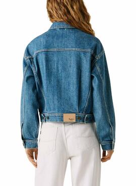 Veste en jean Pepe Jeans Relaxed bleu pour femme