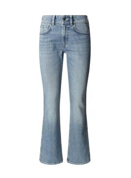 Jean Pepe Jeans Piper bleu pour femme