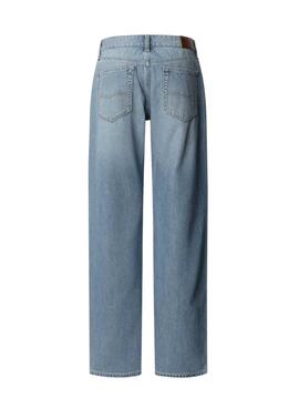 Jean Pepe Jeans Nicky bleu pour femme