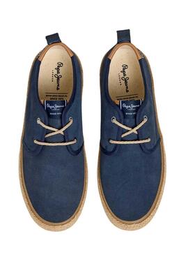 Espadrilles Pepe Jeans Port bleu marine pour homme