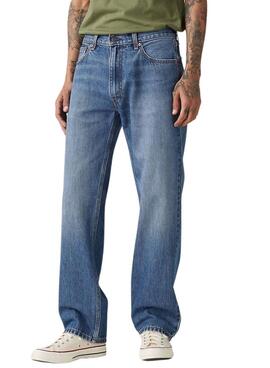 Jean Levis 555 Relaxed bleu pour homme
