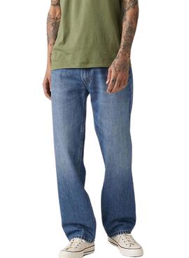 Jean Levis 555 Relaxed bleu pour homme