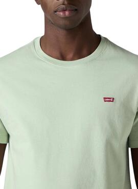 T-shirt Levi's Original vert pour homme