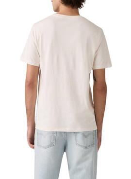 T-shirt Levi's Graphic beige pour homme