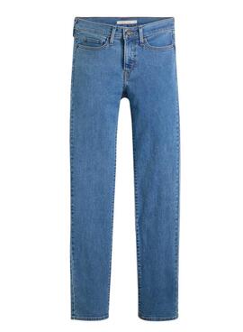 Jean Levis 314 Shaping Straight bleu pour femme
