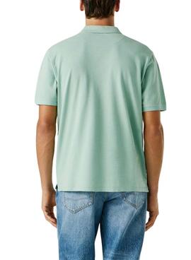 Polo Pepe Jeans Oscar turquoise bleu pour hommes