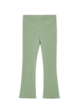 Pantalon côtelé vert Mayoral pour fille